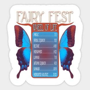 Fairy Festivals Sticker